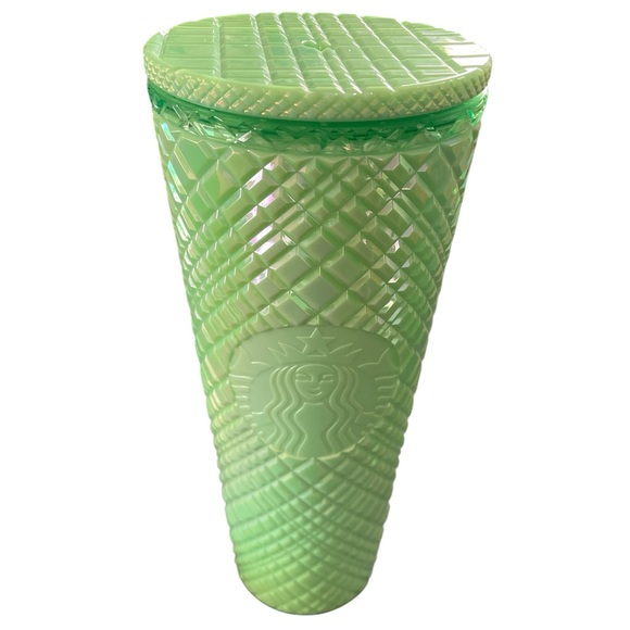 Starbucks Other - Starbucks Venti 24 oz. Iridescent Mint Green Textured Tumbler, no straw *new*